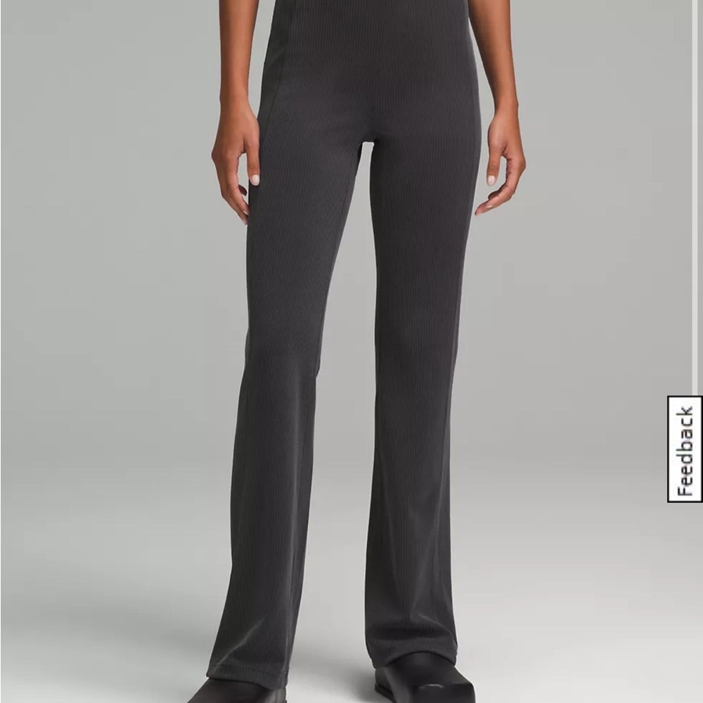 Lululemon Ribbed Softstreme Flared Pant *Regular Size 2